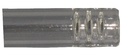 Bam Bam Bhole Chillum mit Schlitzdiffusor Glas – NS 18,8 (11cm) – Ansicht 2