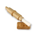 Calumet Holzpfeife Mini Rocket 3-teilig (Ahorn, ohne Kickloch) – Ansicht 2