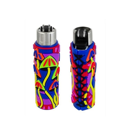 Clipper Feuerzeug PVC Cover Mushrooms - weitere Ansicht