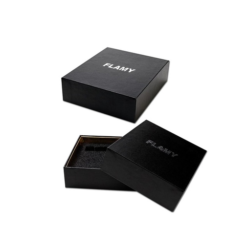 Black Leaf Jetflame-Brenner Flamy – Silber/Schwarz - weitere Ansicht