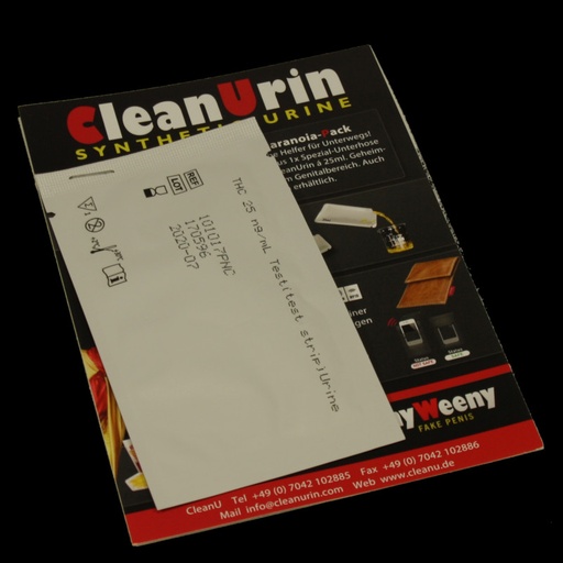 Clean Urin - Teststreifen | THC | 25ng - weitere Ansicht