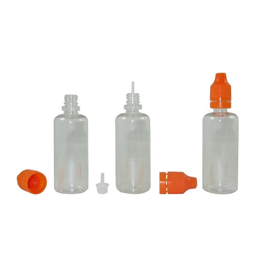 Dampfdorado PE-Flasche mit Tropfeinsatz – 50 ml - weitere Ansicht