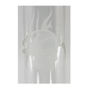 EHLE Glasbong ARTline Skull Zylinder gerade 1000 ml – NS 18,8 – Ansicht 4