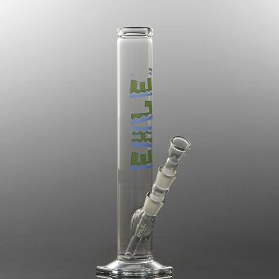 EHLE Glasbong Zylinder gerade Mexiko-Logos 500 ml – NS 18,8 - weitere Ansicht