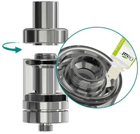 eLeaf Melo 3 Verdampfer-Tank / Atomizer | 4ml - weitere Ansicht