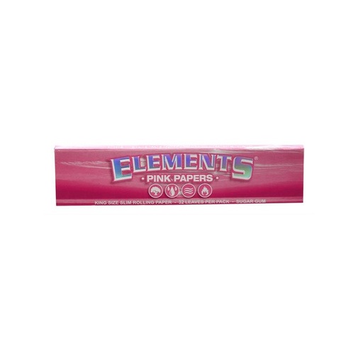 Elements Papers Pink King Size Slim – 32 Blatt - weitere Ansicht