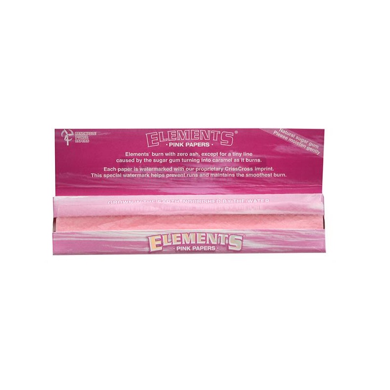 Elements Papers Pink King Size Slim – 32 Blatt – Ansicht 3