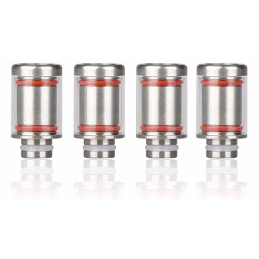 Dampfdorado DripTip Typ 73 510er Metall mit Glashülle - weitere Ansicht