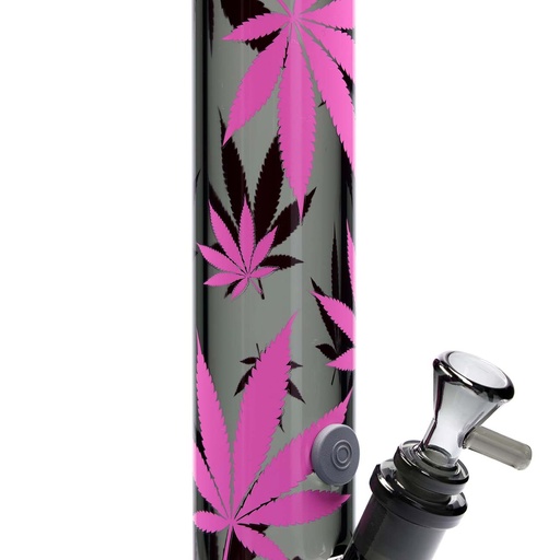FIRE-FLOW™ X Black Leaf Bong LEAVES PINK - weitere Ansicht