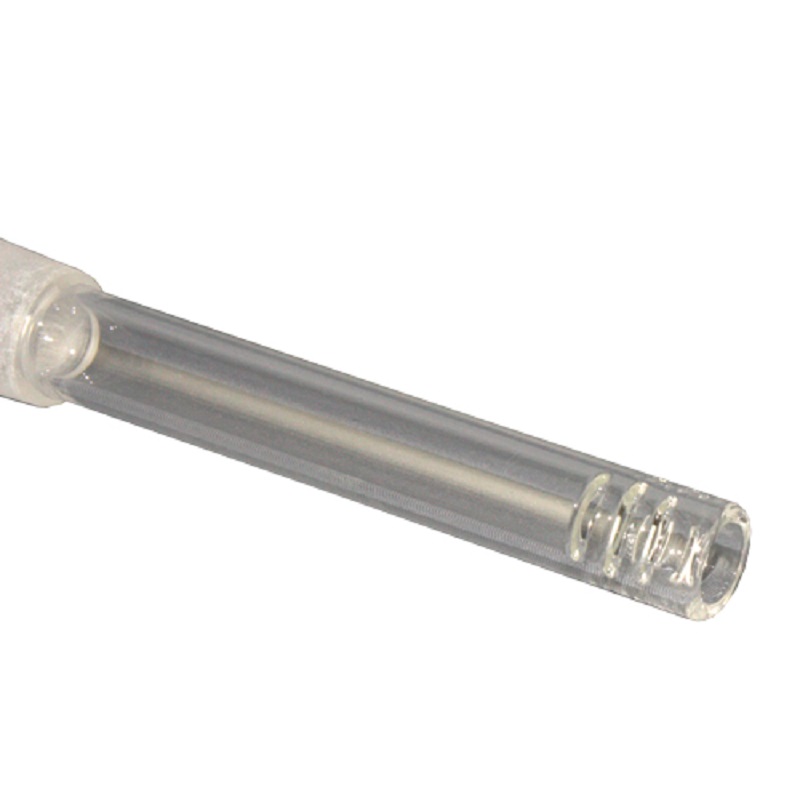 Bam Bam Bhole Chillum mit Schlitzdiffusor Glas 14 cm – NS 18,8 – Ansicht 2