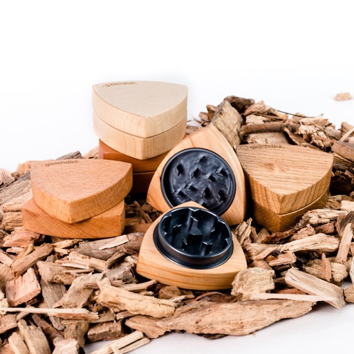 gleichdick Grinder Holz 2-teilig Ø 65 mm - weitere Ansicht