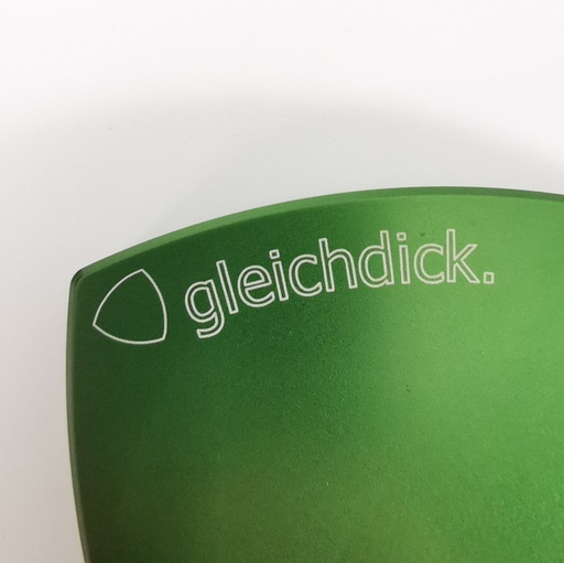 gleichdick Partygrinder Aluminium 3-teilig Ø 110 mm – Grün/Schwarz - weitere Ansicht