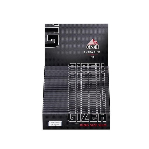 GIZEH Papers Extra Fine King Size Slim – 34 Blatt - weitere Ansicht
