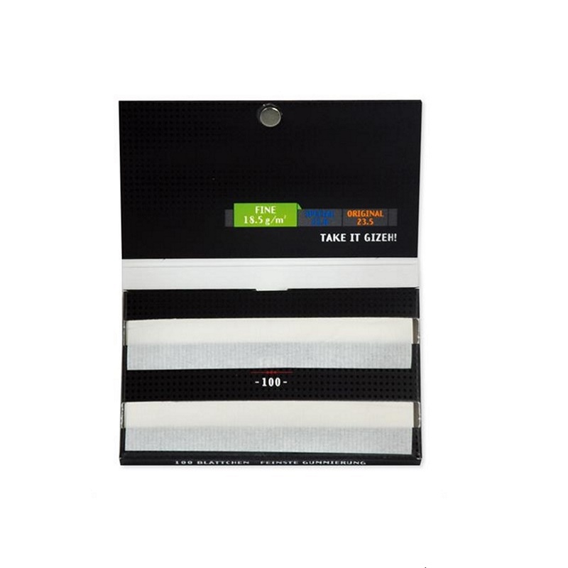 GIZEH Papers Black Fine Regular – 100 Blatt – Ansicht 3