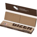 GIZEH Papers Brown King Size Slim mit Tips – 34 Blatt – Ansicht 2