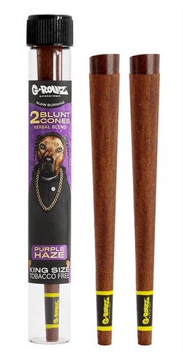 G-Rollz "The Dog" Purple Haze Terpene Infused Blunt Cones - weitere Ansicht