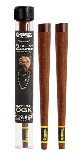 G-Rollz "The Dog" Natural OG Kush Terpene Infused Blunt Cones - weitere Ansicht