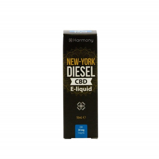 Harmony Liquid New-York Diesel 30 mg CBD – 10 ml, 3 mg/ml - weitere Ansicht