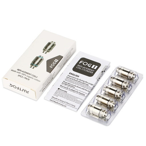JUSTFOG Coils FOG1 0,5 Ohm – 5 Stück - weitere Ansicht