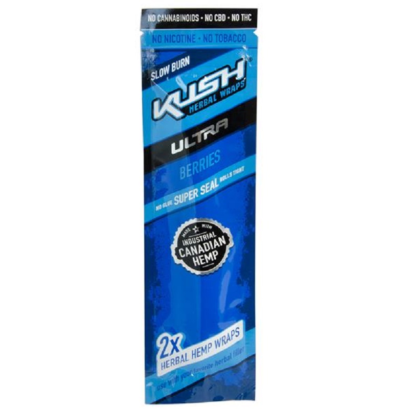 KUSH 24K Herbal Wraps Ultra – 2 Stück (BLUE (Berries)) – Ansicht 2