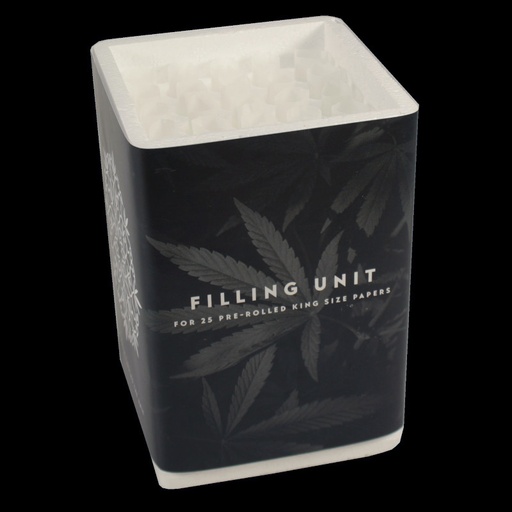 Füllhilfe - Cone Loader | Black Weed & Mandala | für 25 Joints - weitere Ansicht