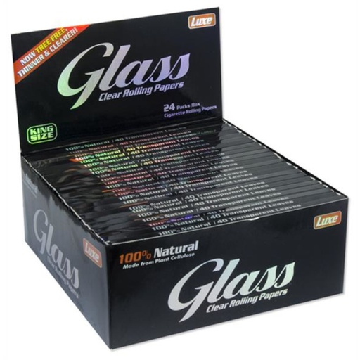 Luxe Glass Papers King Size – 40 Blatt - weitere Ansicht