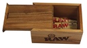 RAW Holzbox Akazie mit Schiebedeckel groß – Ansicht 3