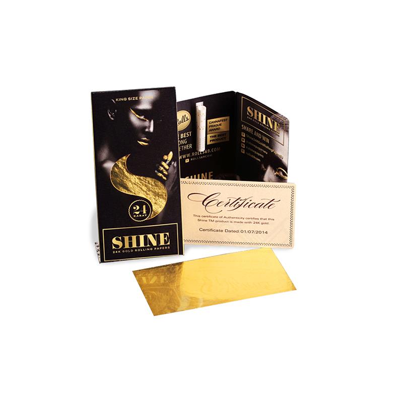 Rolls Geschenk-Pack mit Shine 24K Gold Paper 1 1/4 – Ansicht 2