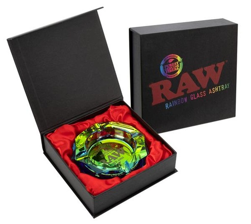 RAW Aschenbecher Rainbow Kristallglas Ø 11,5 cm - weitere Ansicht