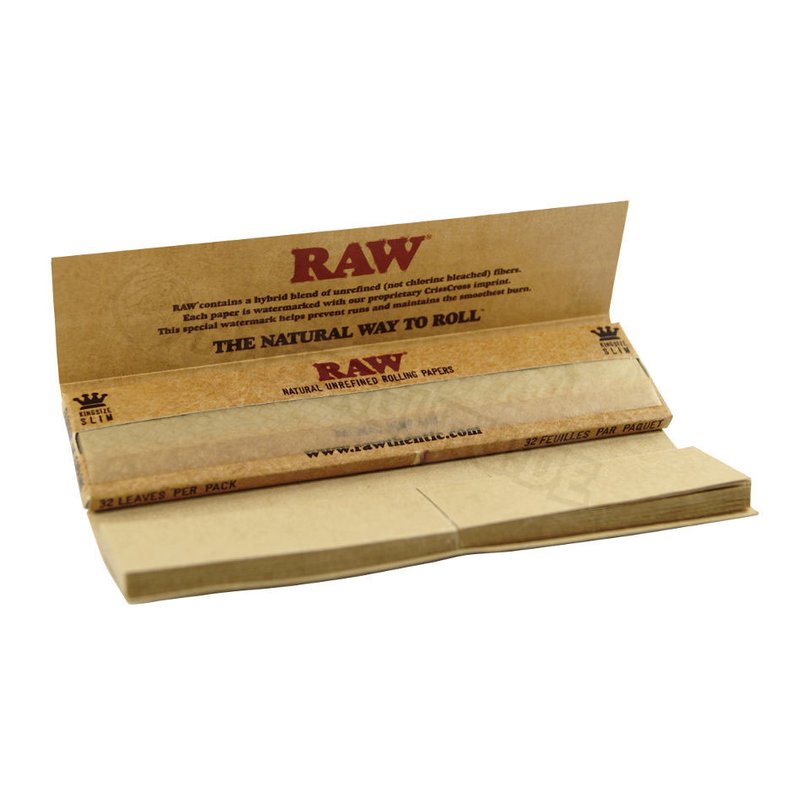 RAW Papers Classic Connoisseur King Size Slim mit Tips – 32 Blatt – Ansicht 2