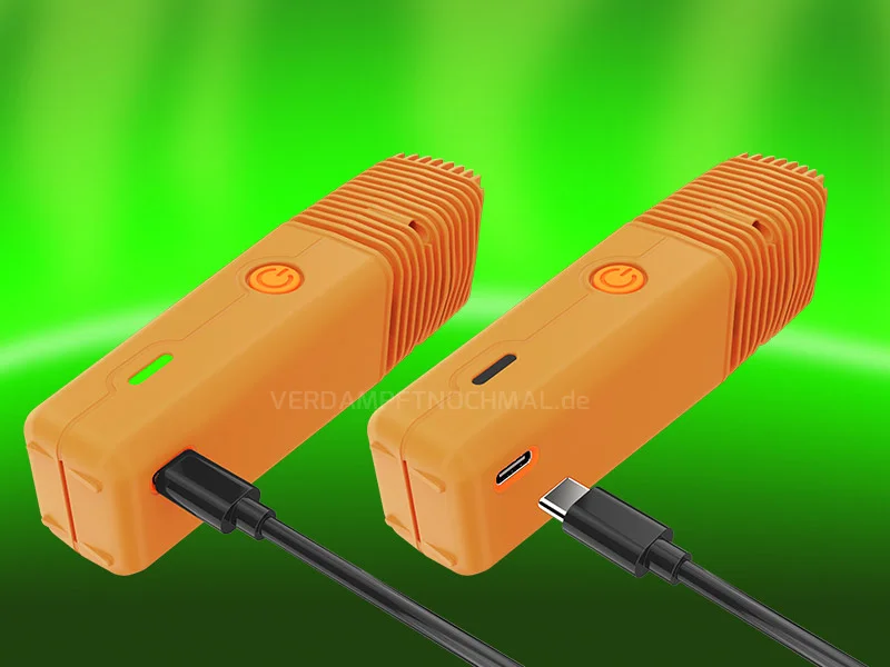 Storz & Bickel Vaporizer Veazy (Inspiring Orange) – Ansicht 4