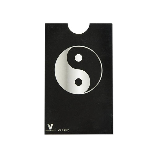V-Syndicate Grinder Card Edelstahl – Yin Yang - weitere Ansicht