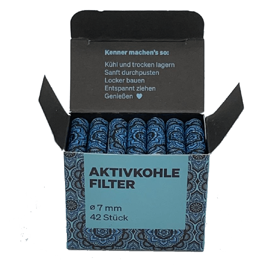 420z Aktivkohlefilter Ocean Breeze Ø 7 mm – 42 Stück – Ansicht 3