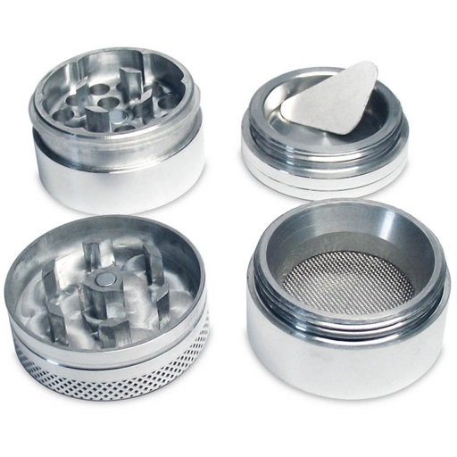 Dipse Grinder Aluminium 4-teilig - weitere Ansicht
