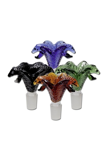 Black Leaf Steckkopf Glas Kobra – NS 18,8 - weitere Ansicht