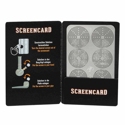 Scorpio - Screencard Edelstahlsiebe - Cyber Formation - weitere Ansicht