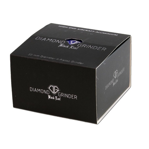 Black Leaf Grinder Diamond Flugzeugaluminium 4-teilig - weitere Ansicht