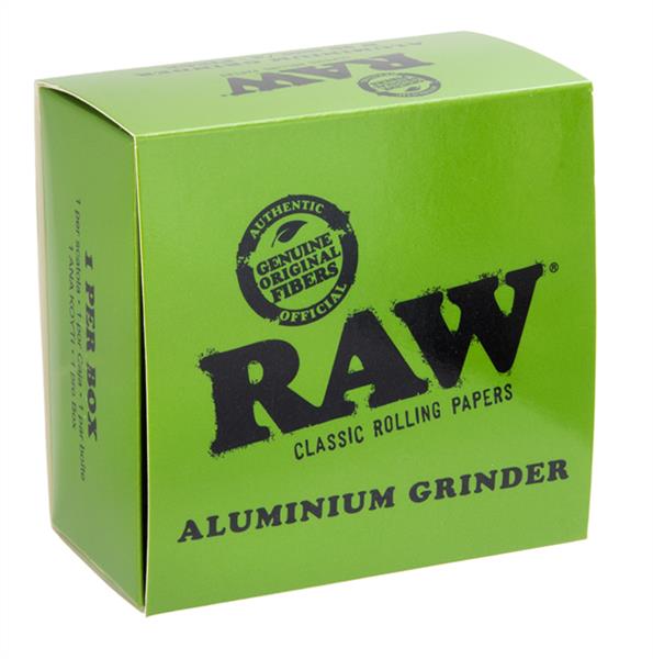RAW Grinder CNC Aluminium 4-teilig Ø 56 mm – Grün – Ansicht 3
