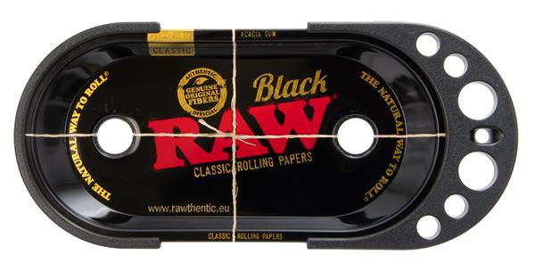 RAW Rolling Tray Prep Deck Set mit Zubehör – Black – Ansicht 2