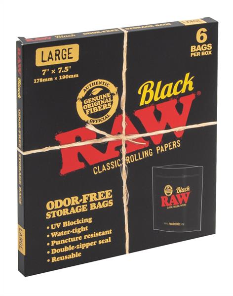 RAW Sack Geruchsstopp-Beutel Large – 6 Stück – Ansicht 2