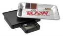 RAW x MyWeigh Digitalwaage Tray Scale mit Rolling Tray – 1000 g / 0,01 g bis 200 g – Ansicht 2