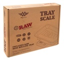 RAW x MyWeigh Digitalwaage Tray Scale mit Rolling Tray – 1000 g / 0,01 g bis 200 g – Ansicht 3