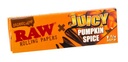 Juicy Jay x RAW Papers Organic Hemp Pumpkin Spice 1 1/4 – 32 Blatt – Ansicht 2