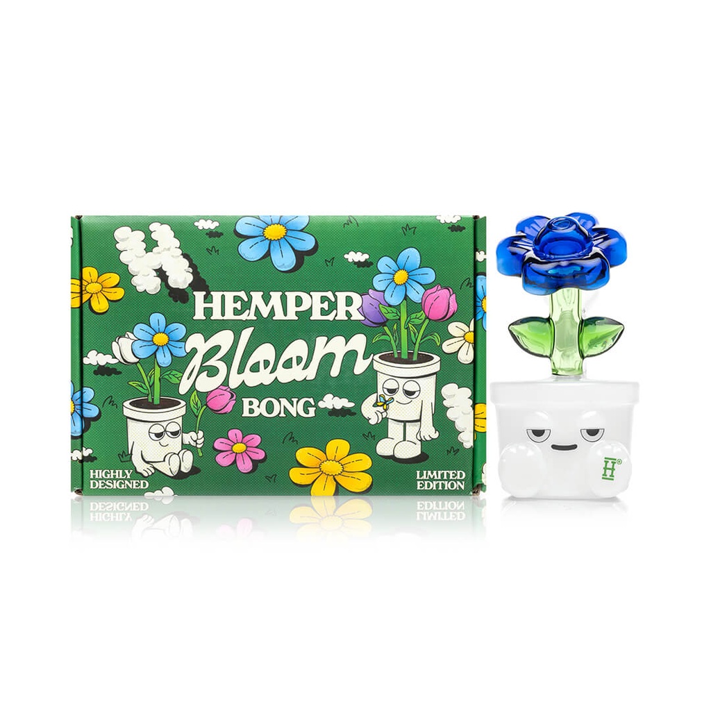 HEMPER Glasbong Bloom – 12,7 cm, NS 14,5