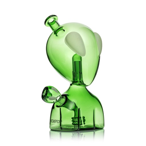 HEMPER Glasbong Alien XL 23,1 cm – NS 14,5, Grün - weitere Ansicht