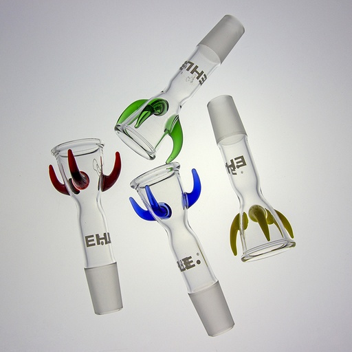 EHLE Trichterkopf Glas Hörner mittel – NS 18,8