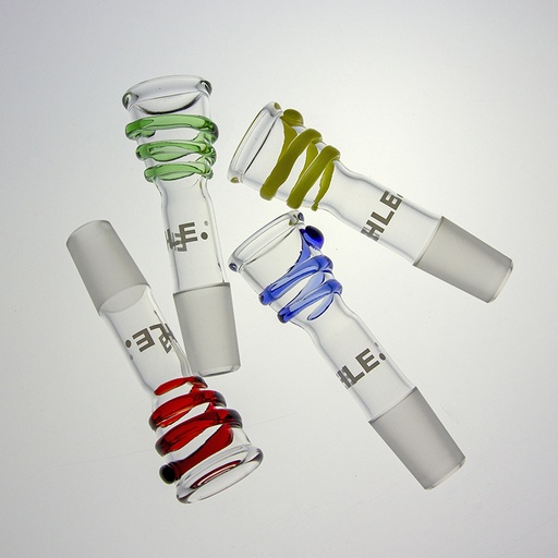 EHLE Trichterkopf Glas Spirale mittel – NS 18,8