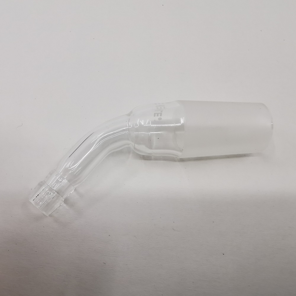 EHLE Winkelstück Olive Glas – NS 18,8