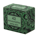 420z Aktivkohlefilter Ø 5,9 mm – 42 Stück