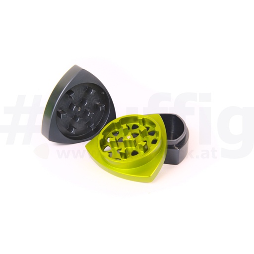 Gleichdick - 3-Teil-Alu-Grinder - STAHLBLAU